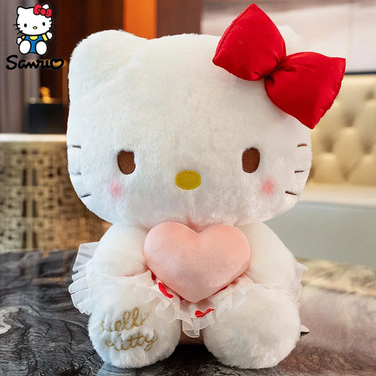 Hello Kitty de Pelúcia - 20 cm